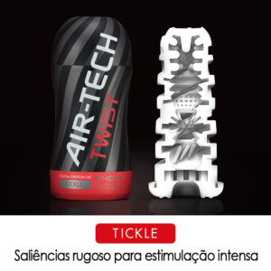 Sex shop, TENGA Air-Tech Masturbador Twist Red - Tickle