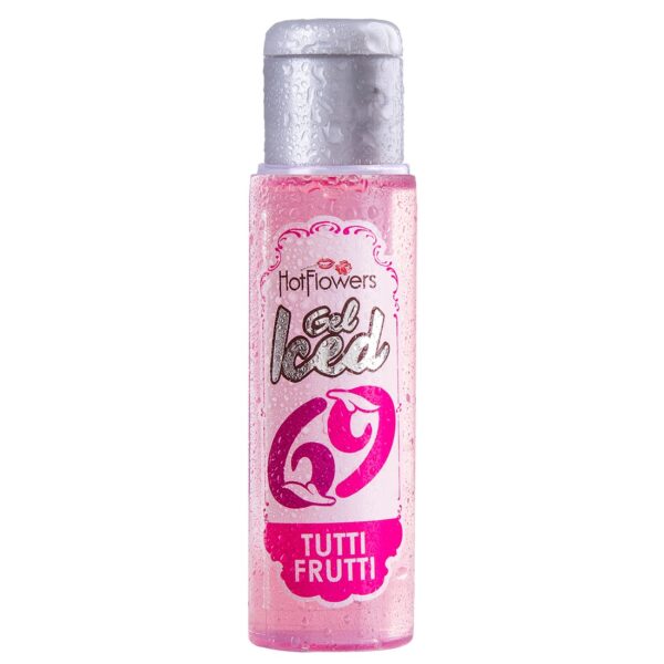 Gel Gelado Aromatizante Sabor Tutti-Frutti 35ml HotFlowers - Sexshop