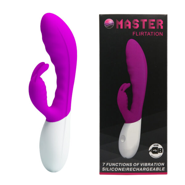 Vibrador Ponto G, com 7 Modos de Vibração - MASTER FLIRTATION - Sexshop