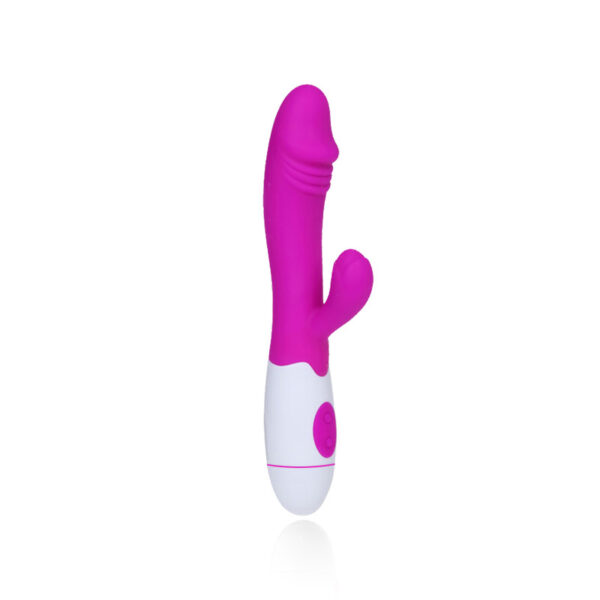 Vibrador com Estimulador Clitoriano e 30 Modos de Vibração - FEMALE VIBRATOR - Sexshop