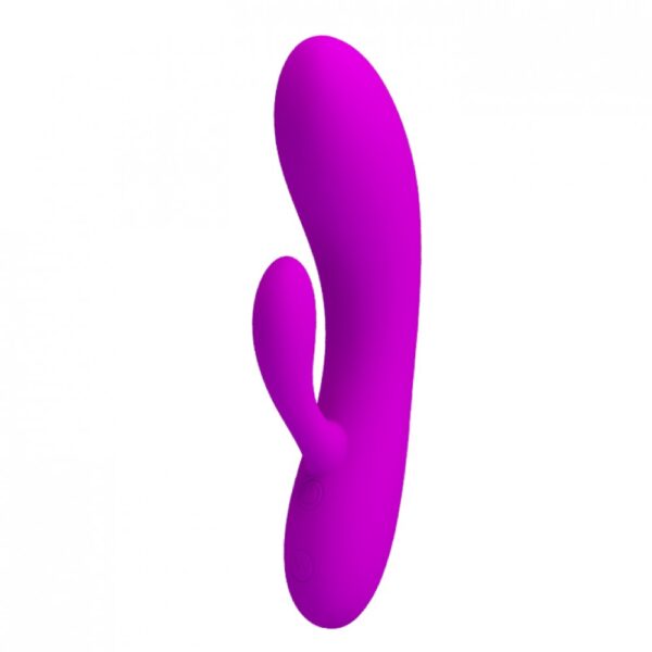 Vibrador com Estimulador Clitoriano Ponto G e 30 Modos de Vibração - PRETTY LOVE ALVIN - Sexshop