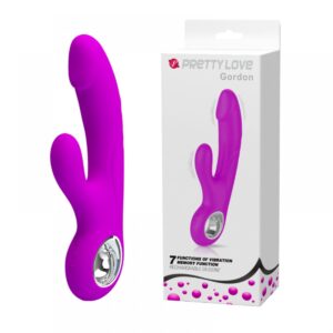 Vibrador com Detalhe de Glande, 7 Modos de Pulsação e 5 Intensidades de Vibração - PRETTY LOVE SELENE - Sexshop