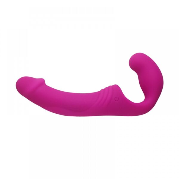 Penetrador Strapless Recarregável com Plug Vaginal e Controle Wireless - APHRODISIA DOUBLE RIDER - Sexshop