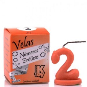 Vela erótica número 2 - Sexshop-0