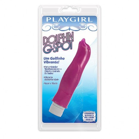 Vibrador Dolphin G-Spot formato de golfinho Rosa - Sex shop