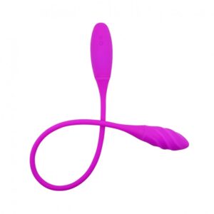 Vibrador Duplo Flexível com 7 Modos de Vibração - PRETTY LOVE - SNAKY VIBE - Sexshop