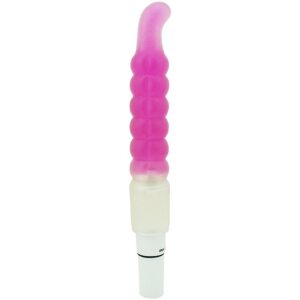 Vibrador e Estimulator G-Spot em Jelly - 16 x 2 cm - Sex shop