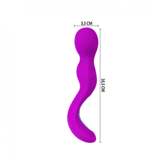 Vibrador e Massageador Intimo Ponto G com 30 Modos de Vibração - PRETTY LOVE TIGER - Sexshop