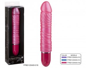 Vibrador perolado com veias massageadoras - G-SPOT KILLER - NANMA - Sexshop-0