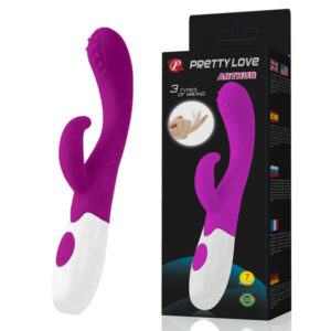 Vibrador ponto G com função pulsante 7 vibrações - PRETTY LOVE - ARTHUR - Sexshop