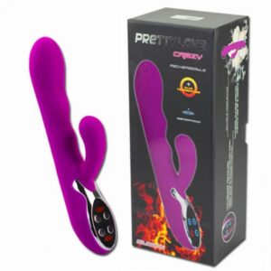 Vibrador Pretty Love Crazy Hot Pink 07 funções vibro e pulse - Sexshop-0