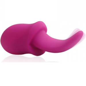 Vibrador Recarregável Formato Língua com 10 Modos de Vibração - APHRODISIA PLEASANT TONGUE - Sexshop