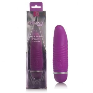 Vibrador Soft Bend Ripple 14cm - 3 Velocidades - Flexível - Silicone - Sexshop