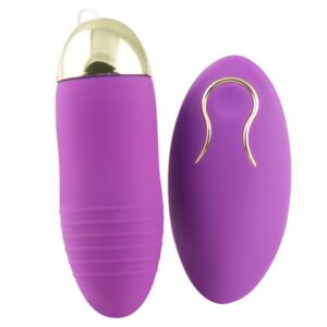 Vibradores Bullet revestido em silicone com controle Wireless - Sexshop