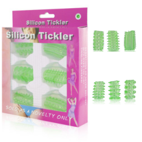 Kit com 6 Anéis penianos Fosforecente - Sexshop