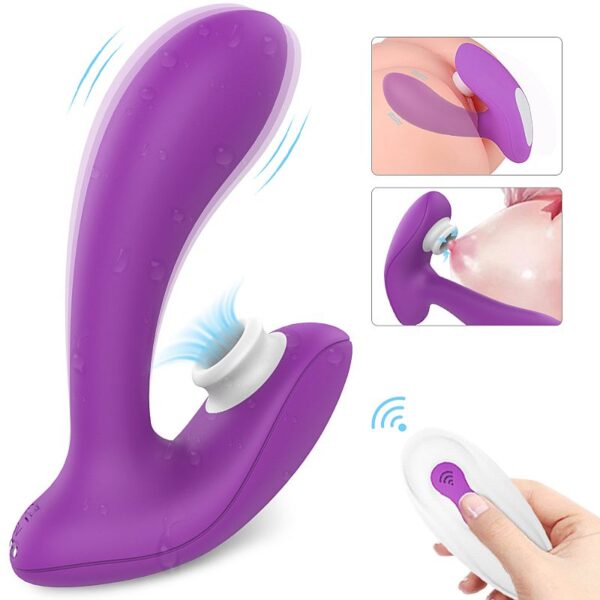 Massageador de Ponto G com Controle - Tricker-Rct - S-Hande - Image 9