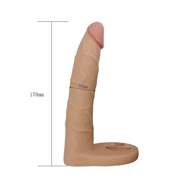 Anel Companheiro Ultra Macio - 17 x 3 cm - Lovetoy - Sexshop - Image 9