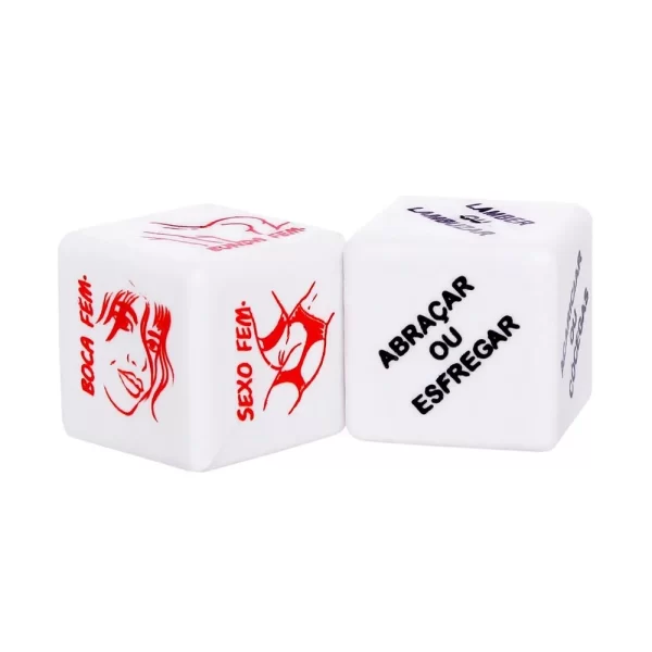 Dados do Cupido Lesbian Duplo - Diversão ao Cubo - Sexshop - Image 2