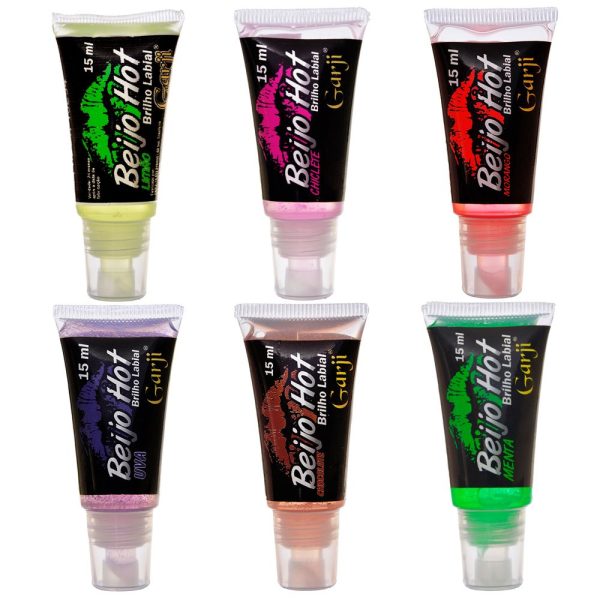 Beijo Hot Brilho Lábial para Sexo Oral Morango 15ml Garji - Sex shop - Image 2