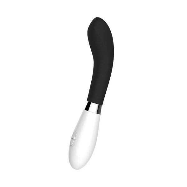 Vibrador Ponto G PRETO - Silicone Cirúrgico - 36 Vibrações - 16 cm - Sex shop - Image 2