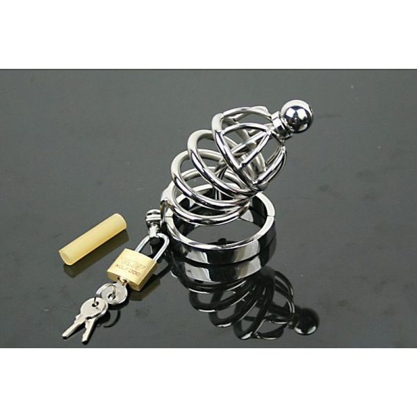 Cinto de Castidade com Anéis - Argola de 4cm - Sexshop