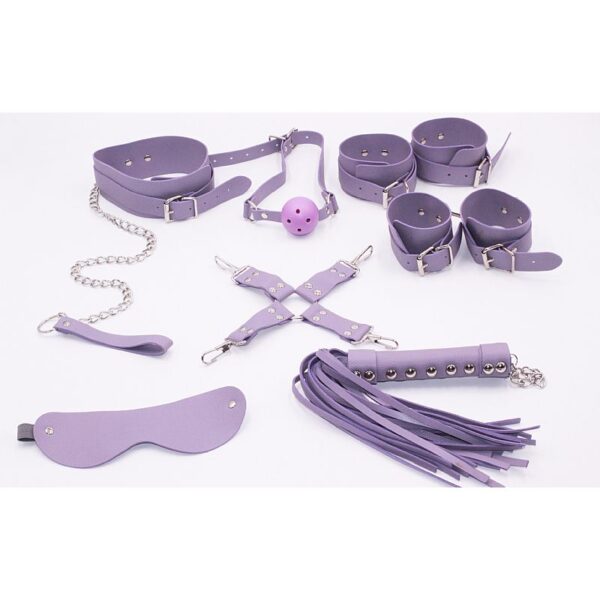 Kit Bondage Completo Roxo - Sex shop - Image 2