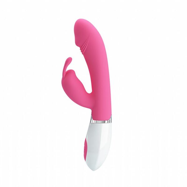 Vibrador Pretty Love Gene com estimulador de clítoris 30 Vibrações - Image 5