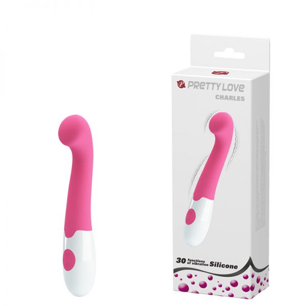 Vibrador Ponto G com Ponta Achatada e 30 Modos de Vibração - PRETTY LOVE CHARLES - Sexshop - Image 2