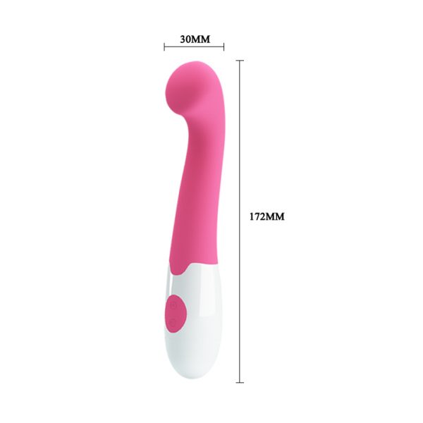 Vibrador Ponto G com Ponta Achatada e 30 Modos de Vibração - PRETTY LOVE CHARLES - Sexshop - Image 5