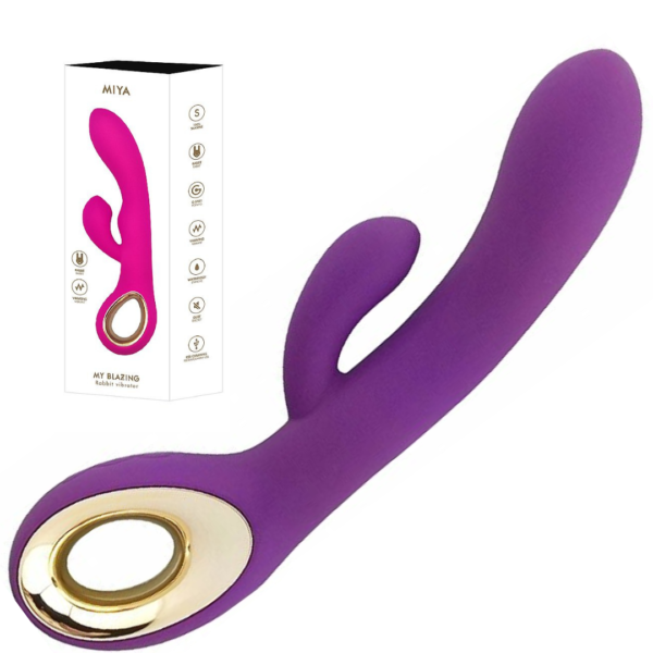 Estimulador Ponto G e Clitoral, Silicone Recarregável - Sexshop