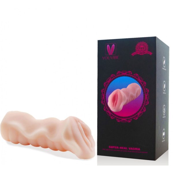 Masturbador Formato Vagina com Lábios Pequenos e Textura - Sexshop - Image 2