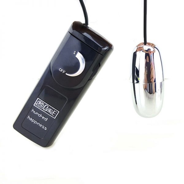 Vibrador com Cápsula Prata e controle Preto - Sexshop - Image 2