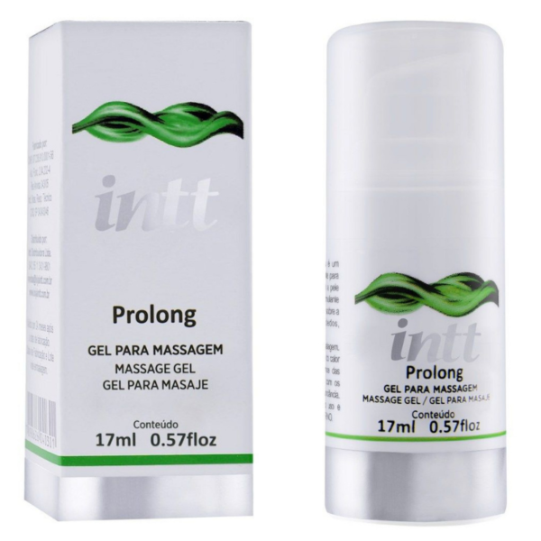 Prolongador de Ereção Gel Funcional Masculino Prolong 17Ml INTT - Sex shop