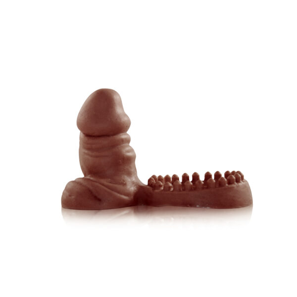 Anel Peniano Dupla Penetração Companheiro Marrom - Sexshop - Image 2