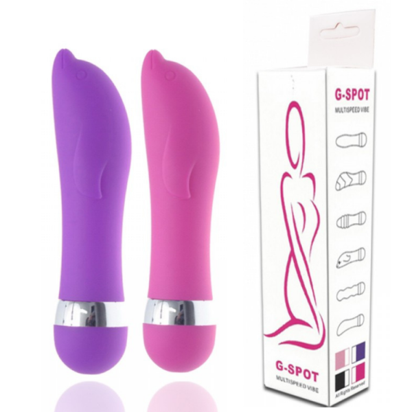 Vibrador Formato Golfinho Multivelocidade - Sex shop