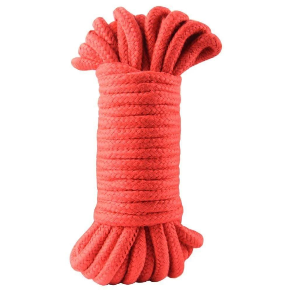 Corda para Bondage Fetish Rope Vermelha - Lovetoy - Image 5