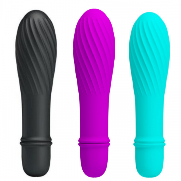 Mini Vibrador com Relevo em Espiral - PRETTY LOVE JONATHAN - Sex shop - Image 2