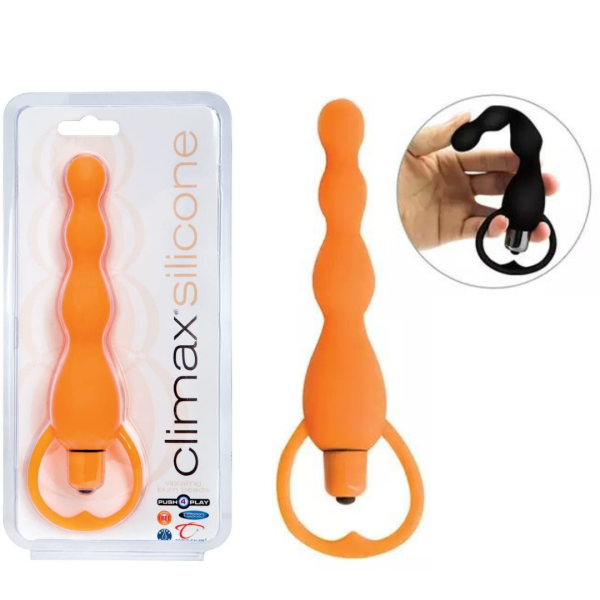 Penetrador escalonado - CLIMAX SILICONE VIBRATING BUM BEADS - TOPCO SALES - Sexshop - Image 3