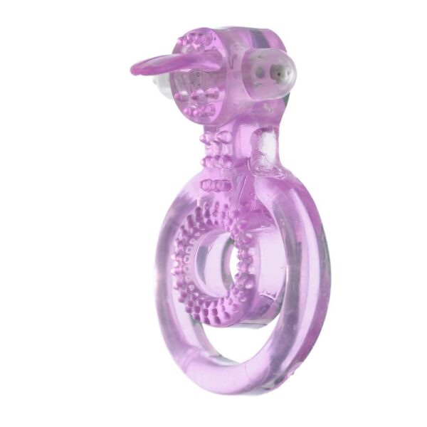 Anel Peniano Vibratório com Alça para Escroto - TONG STYLE - Sexshop - Image 3