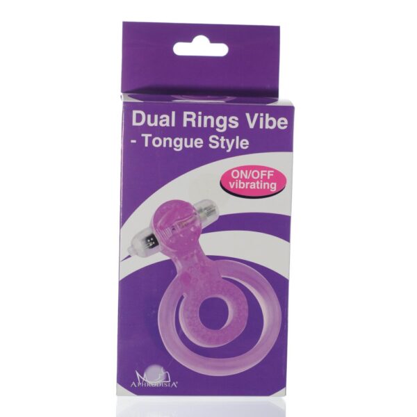 Anel Peniano Vibratório com Alça para Escroto - TONG STYLE - Sexshop - Image 5