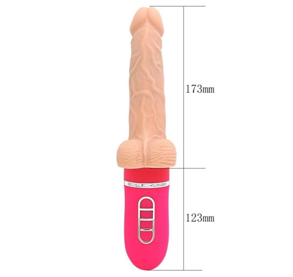 Pênis Inflável Super Estimulador com Sistema Vai e vem e vibração - Sex shop - Image 4