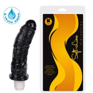 Pênis Realístico Vibrador macio e gostoso 20,5X4,5CM - Sexshop