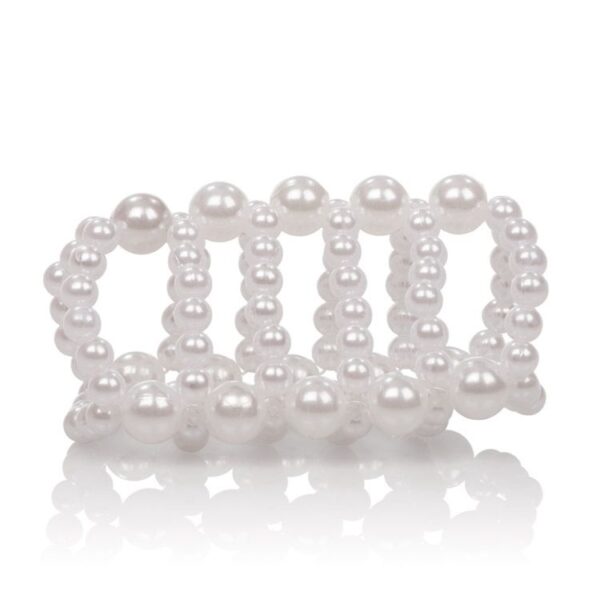 Anel Peniano, Com Pérolas - Pearl Stroker Beads Large - Sex shop