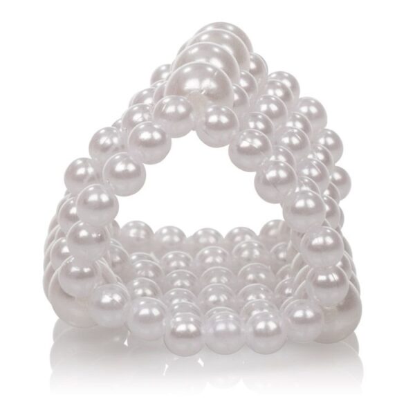 Anel Peniano, Com Pérolas - Pearl Stroker Beads Large - Sex shop