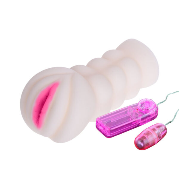 Vagina Cyberskin com Vibrador ondulada - Sexshop