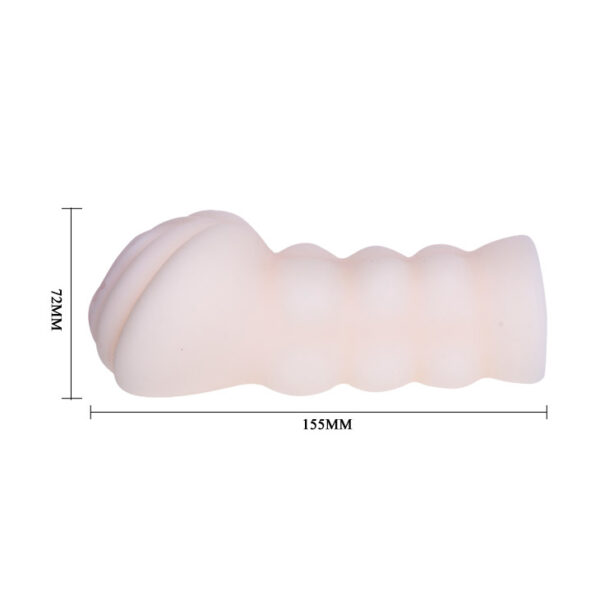 Vagina Cyberskin com Vibrador ondulada - Sexshop