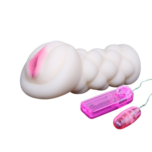 Masturbador Vagina Cyberskin com Vibrador oriental - Sexshop