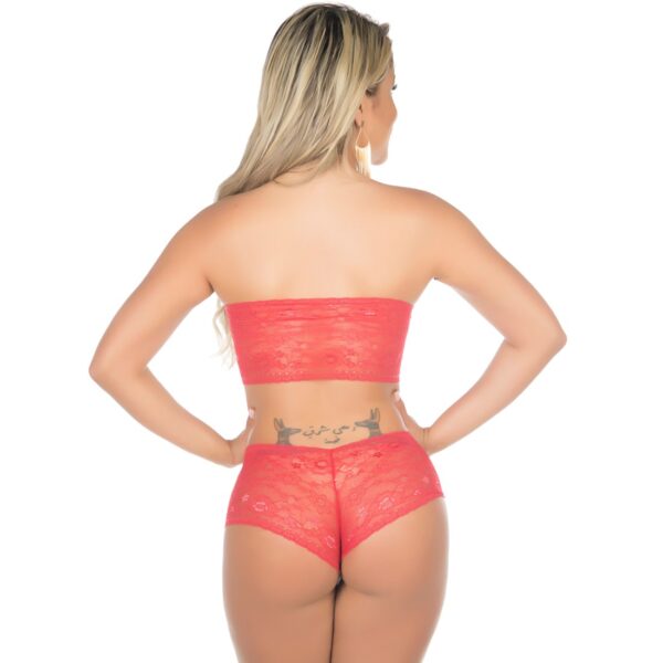 LINGERIES, Conjunto Sensual Calesson Pimenta Sexy Vermelha