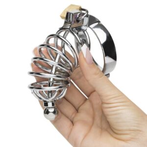 Cinto de Castidade com Anéis - Argola de 4cm - Sexshop