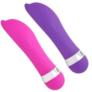 Vibrador Luxo Ponto G Aveludado 11,5x2,5cm - Sexshop